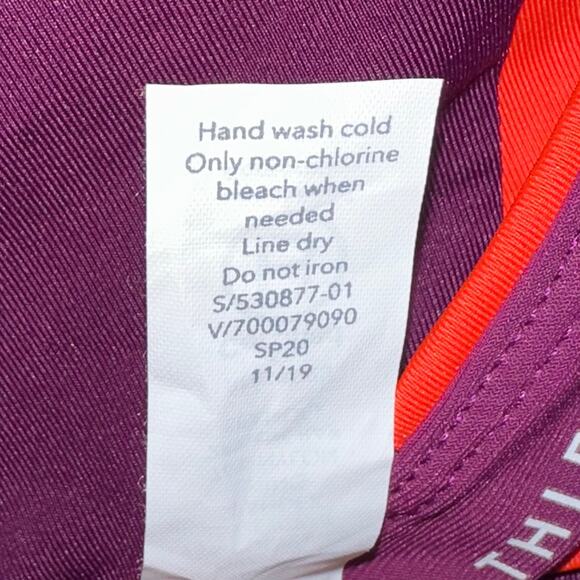 Athleta Asymmetrical Colorblock High Waist Swim Bikini Bottom Size Small - Picture 5 of 10